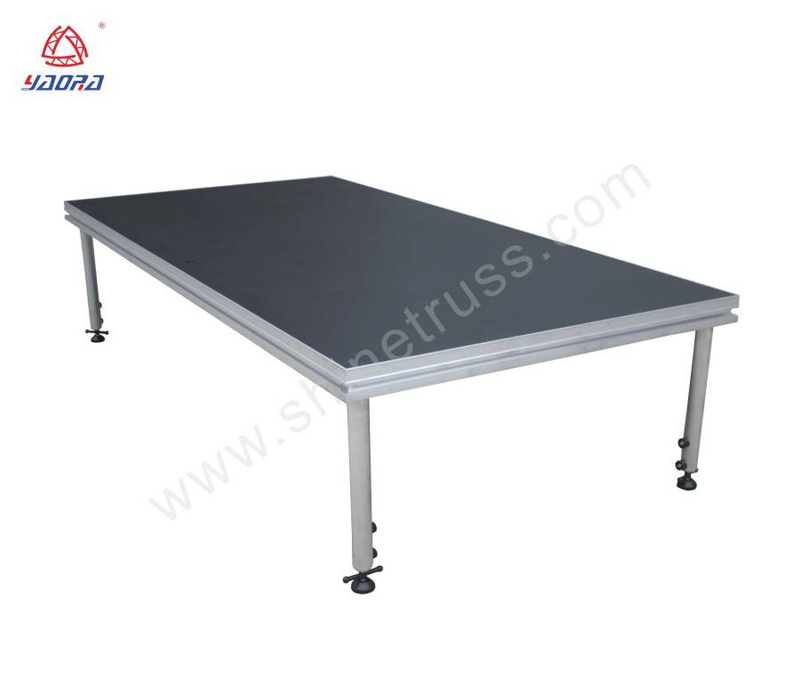 Plataforma de escenario rápido portátil pequeña 1.22 * 2.44M
