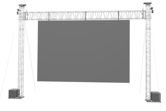 Sistema universal de truss de publicidad exterior PG03 para exposiciones