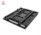 Barreras de seguridad para peatones de aluminio (soporte negro)