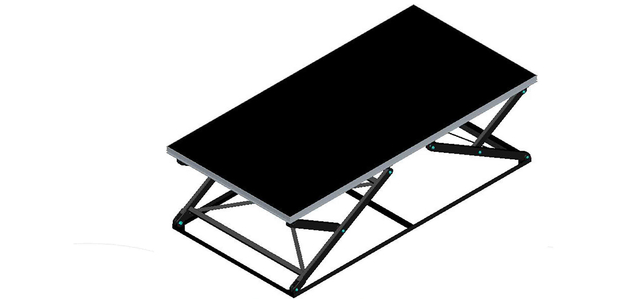 Escenario plegable 