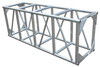 Armazón rectangular de perno de aluminio TBSA5276