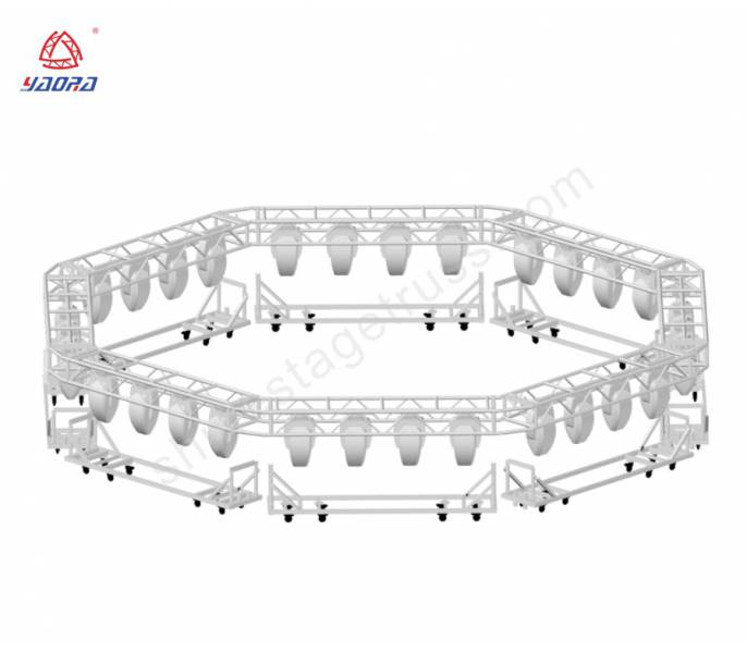 Truss de aluminio para pasarelas