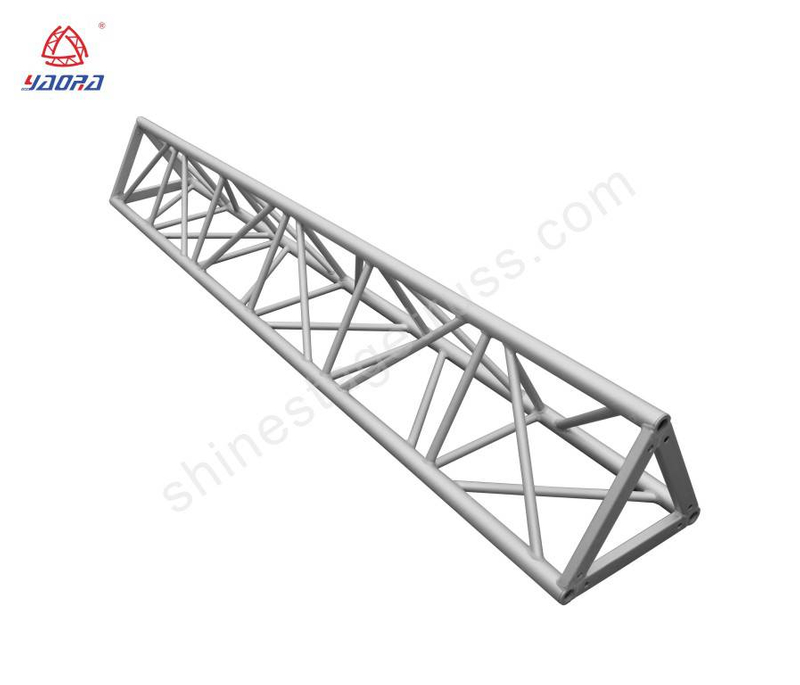 Armazón de aluminio triangular de 12 pulgadas para cabina de exhibición Exhibiton