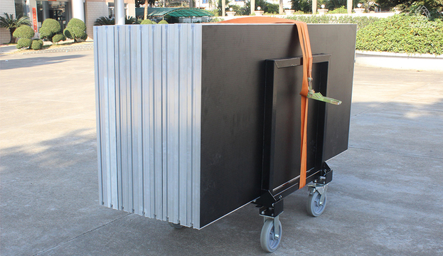 Plataforma de escenario Dolly (forma de L)