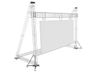 Sistema universal de truss de publicidad exterior PG03 para exposiciones