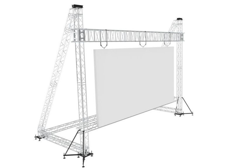 Sistema universal de truss de publicidad exterior PG03 para exposiciones